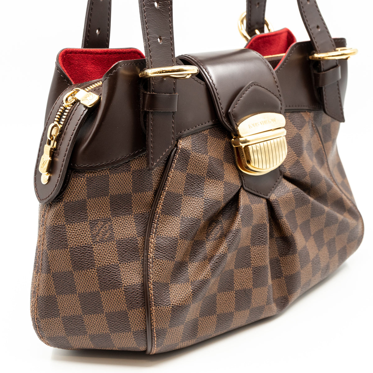 Louis-vuitton Sistina PM Damier Ebene