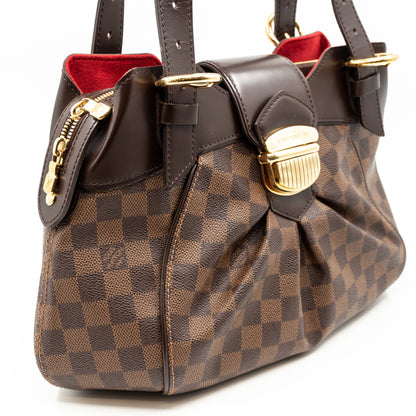 Louis-vuitton Sistina PM Damier Ebene