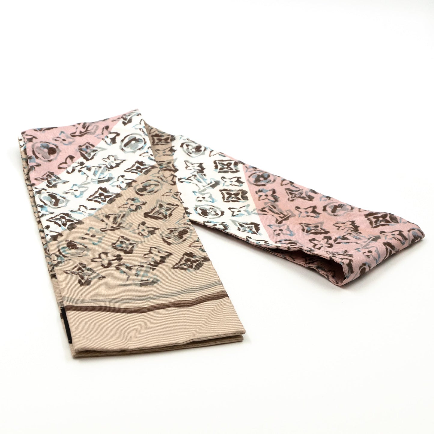 Louis-vuitton Monogram Rainbow Giant Bandeau Beige