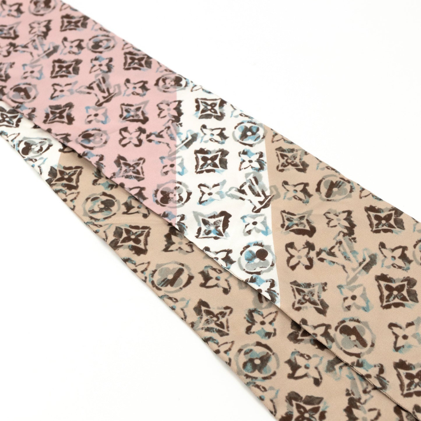 Louis-vuitton Monogram Rainbow Giant Bandeau Beige