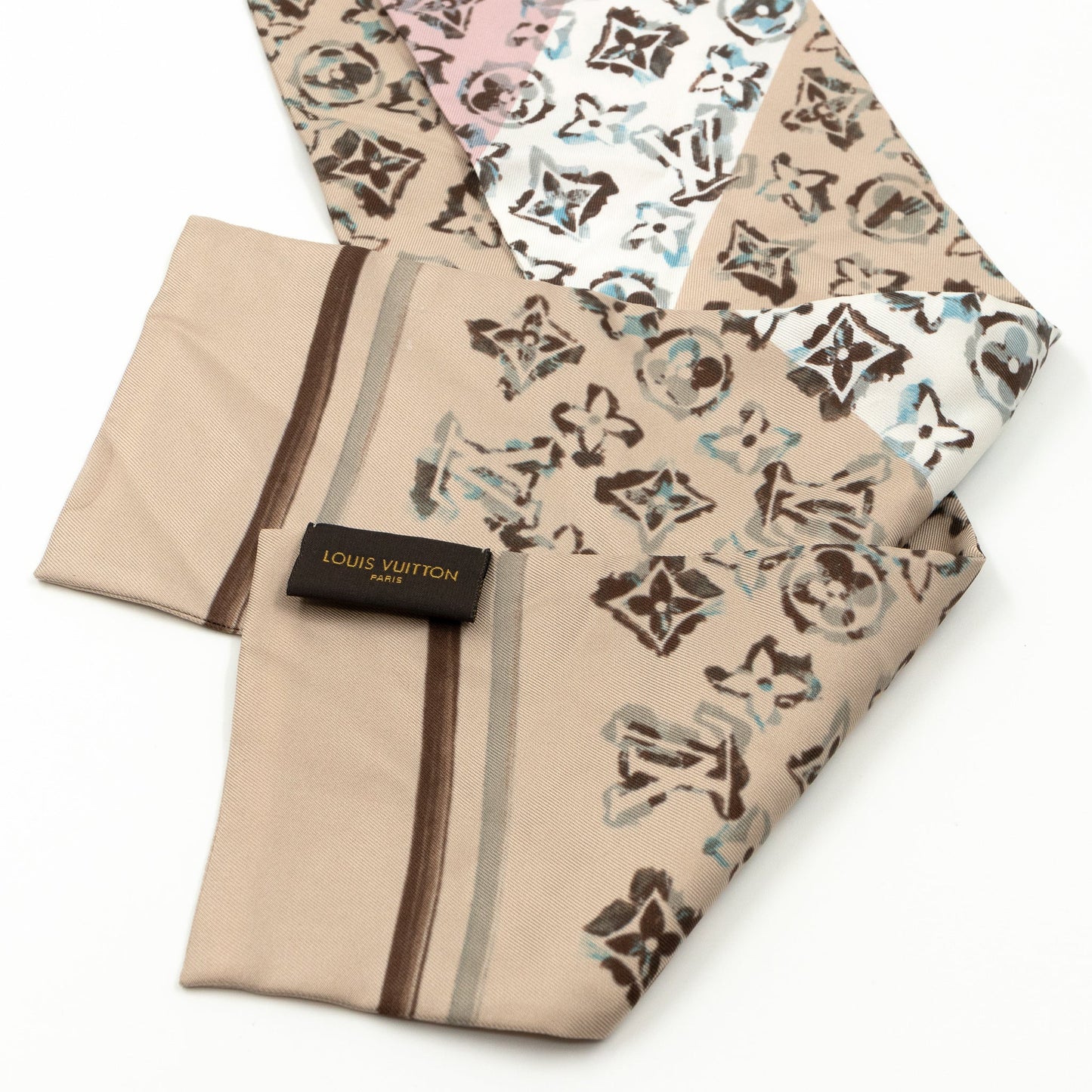 Louis-vuitton Monogram Rainbow Giant Bandeau Beige
