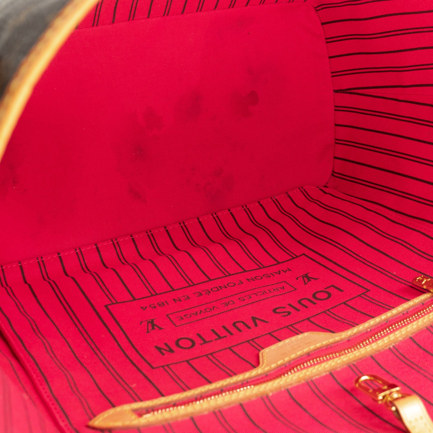 Louis-vuitton Neverfull MM Monogram Love Lock