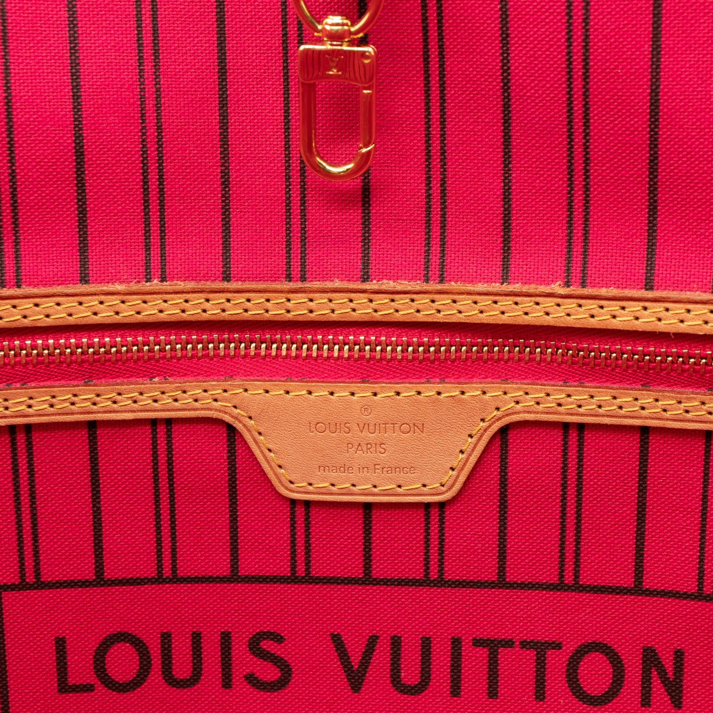 Louis-vuitton Neverfull MM Monogram Love Lock