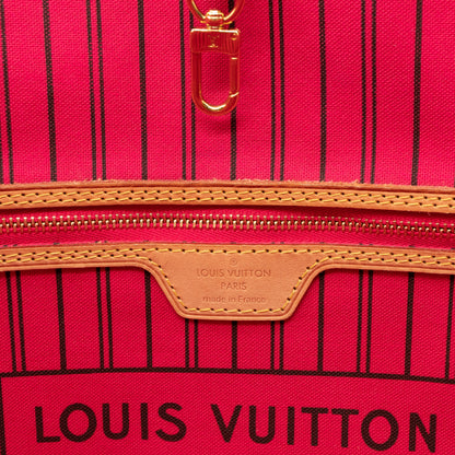 Louis-vuitton Neverfull MM Monogram Love Lock