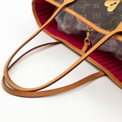 Louis-vuitton Neverfull MM Monogram Love Lock