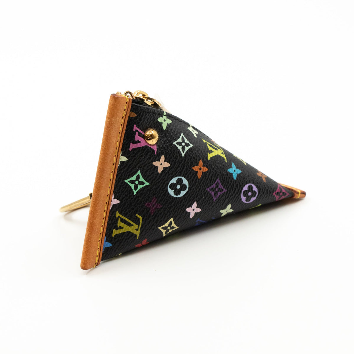 Louis-vuitton Berlingo Key Holder Multicolore Black