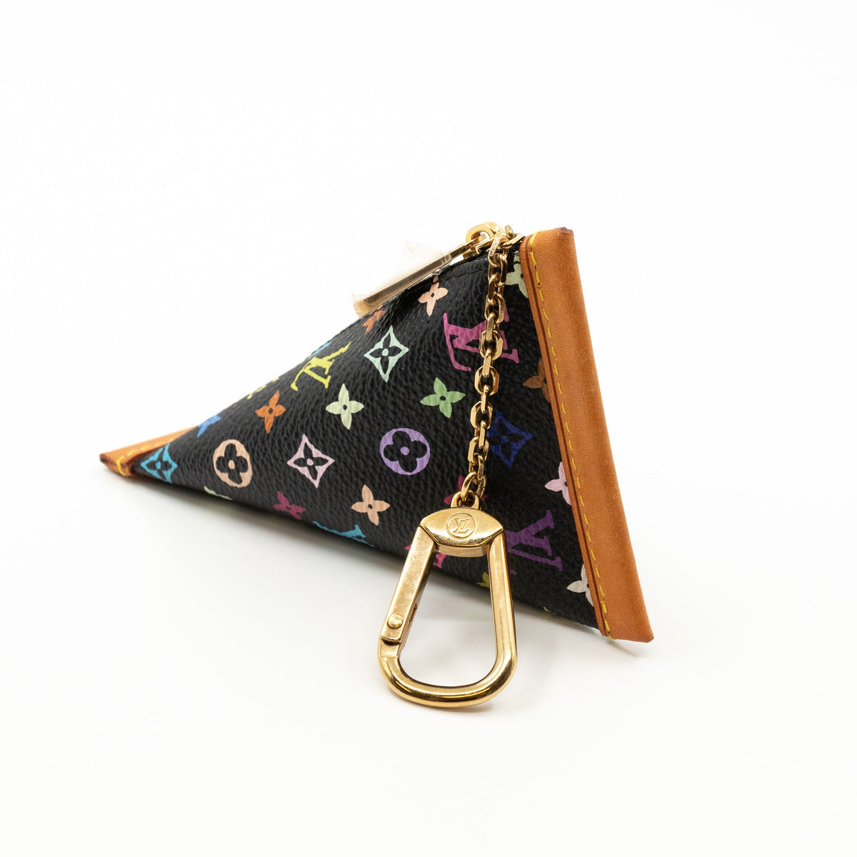 Louis-vuitton Berlingo Key Holder Multicolore Black