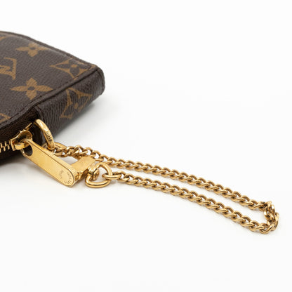 Louis-vuitton Heart Coin Purse Monogram Leopard