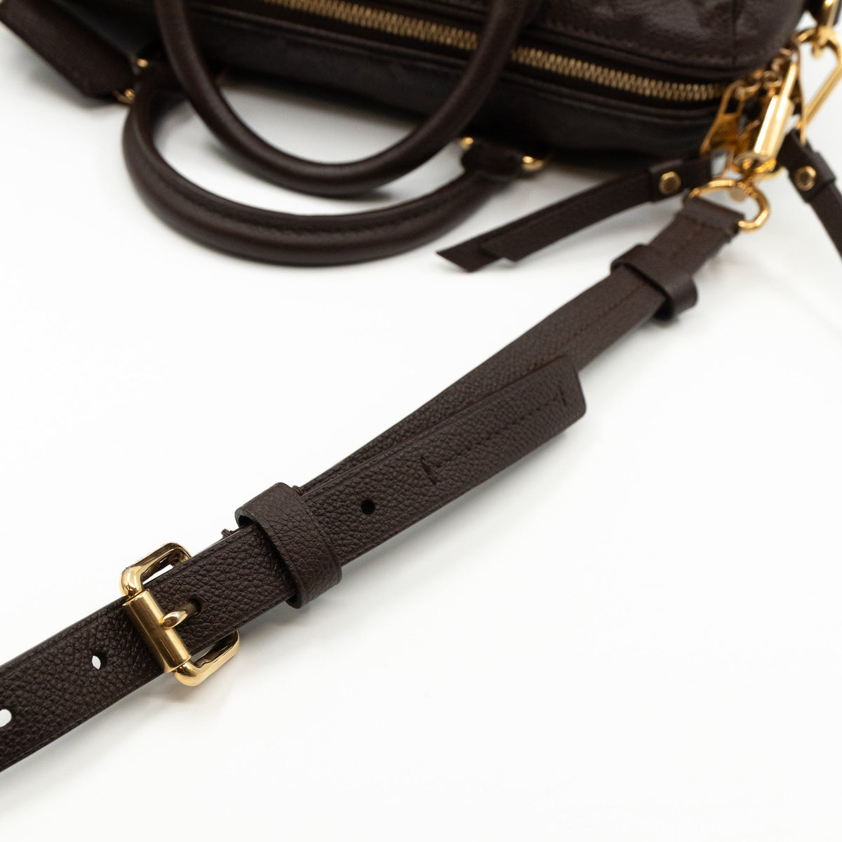 Louis-vuitton Speedy 25 Bandouliere Monogram Empreinte Ombre