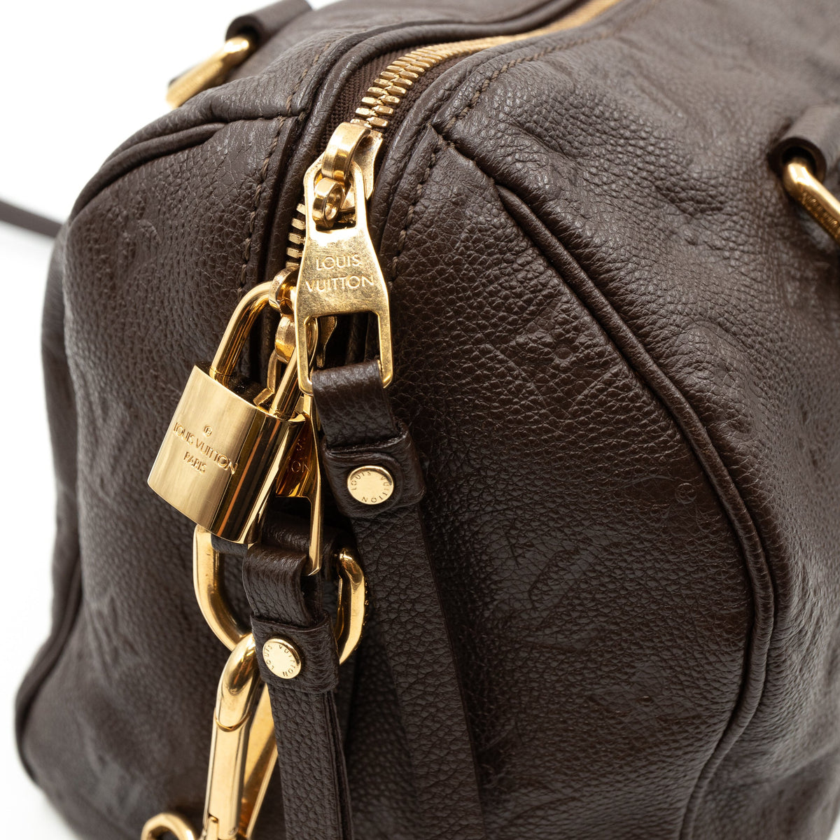 Louis-vuitton Speedy 25 Bandouliere Monogram Empreinte Ombre