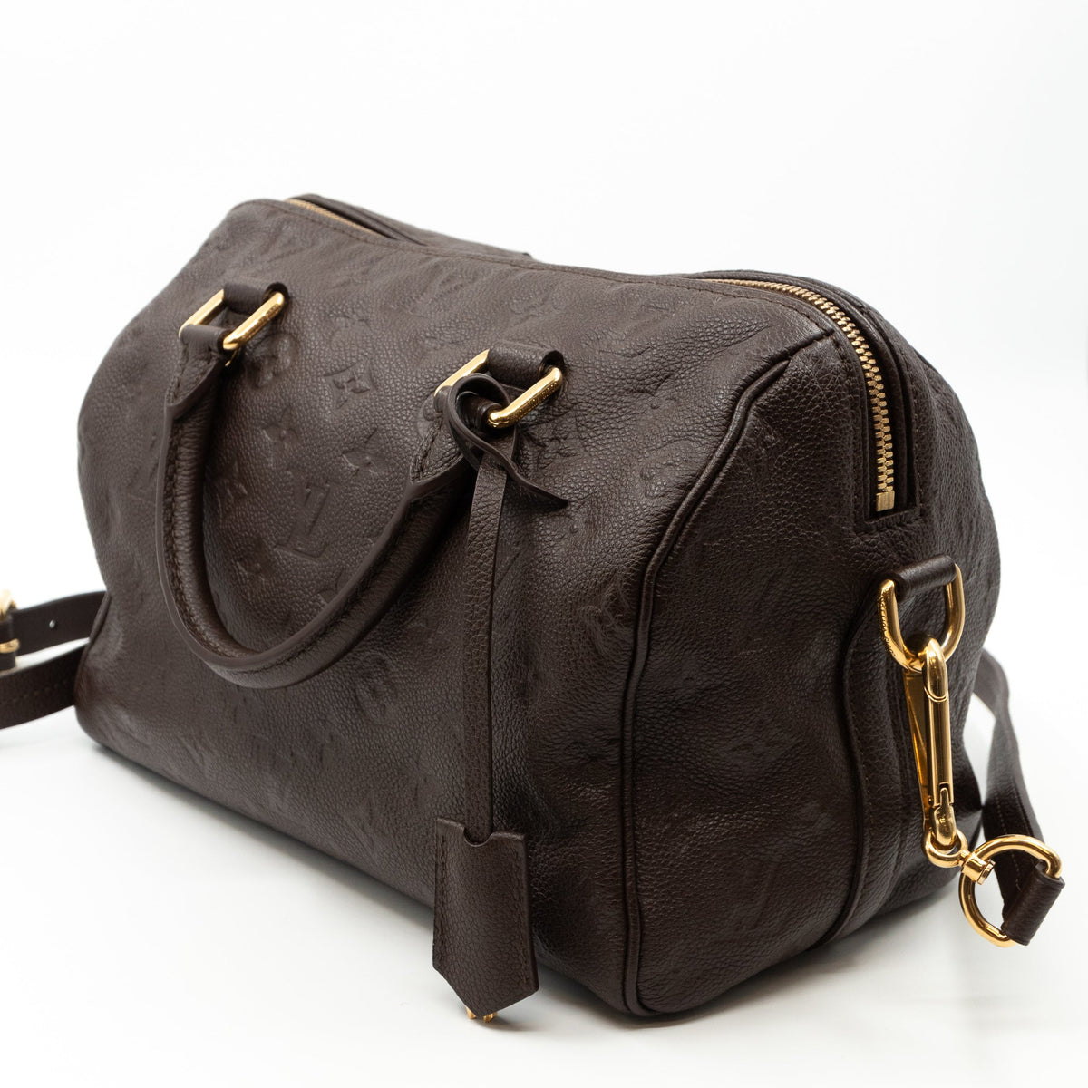 Louis-vuitton Speedy 25 Bandouliere Monogram Empreinte Ombre