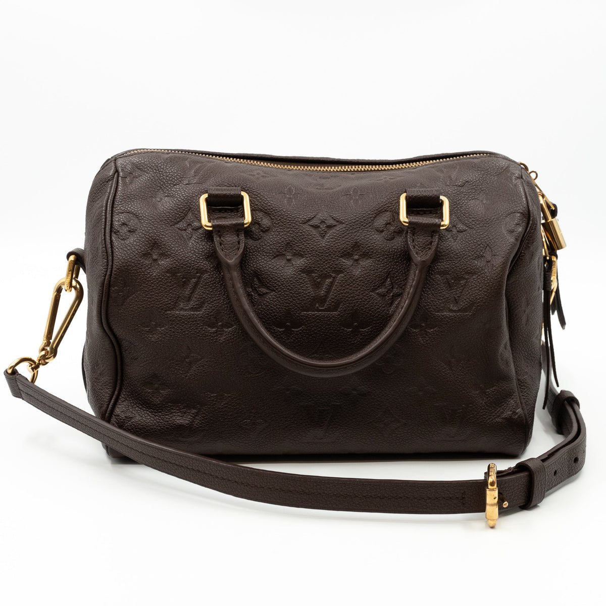 Louis-vuitton Speedy 25 Bandouliere Monogram Empreinte Ombre