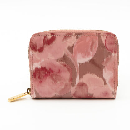 Louis-vuitton Zippy Coin Purse Vernis Ikat Rose Velours
