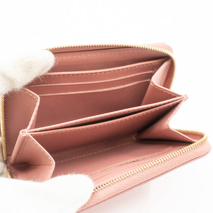 Louis-vuitton Zippy Coin Purse Vernis Ikat Rose Velours