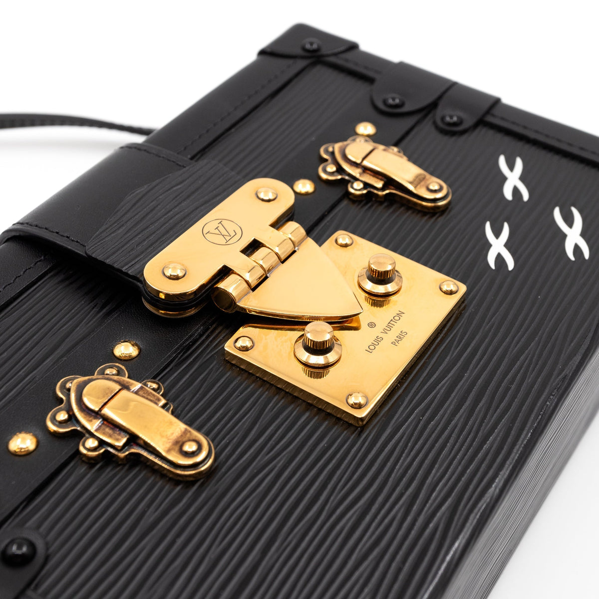 Louis-vuitton Petite Malle Epi Leather Black