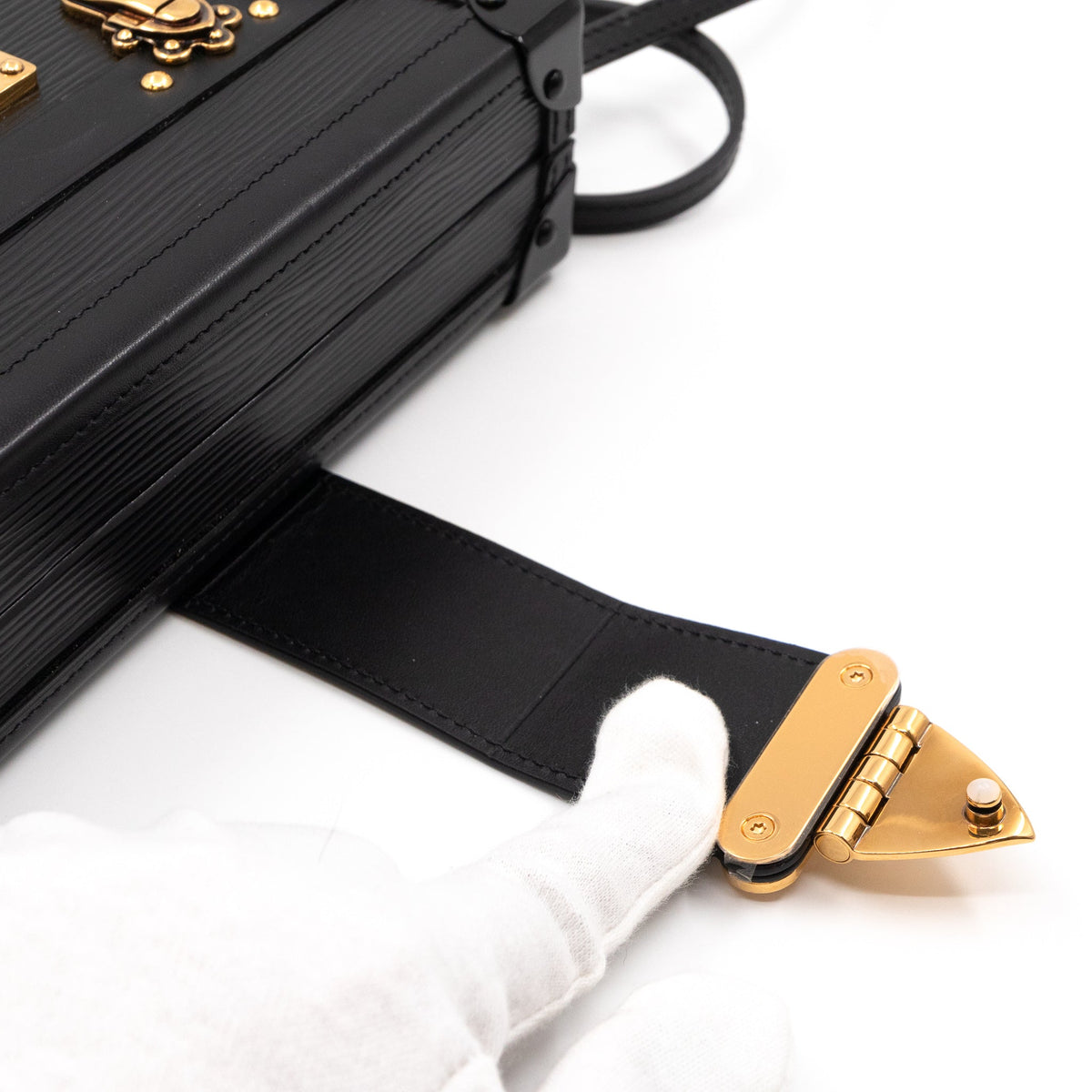 Louis-vuitton Petite Malle Epi Leather Black