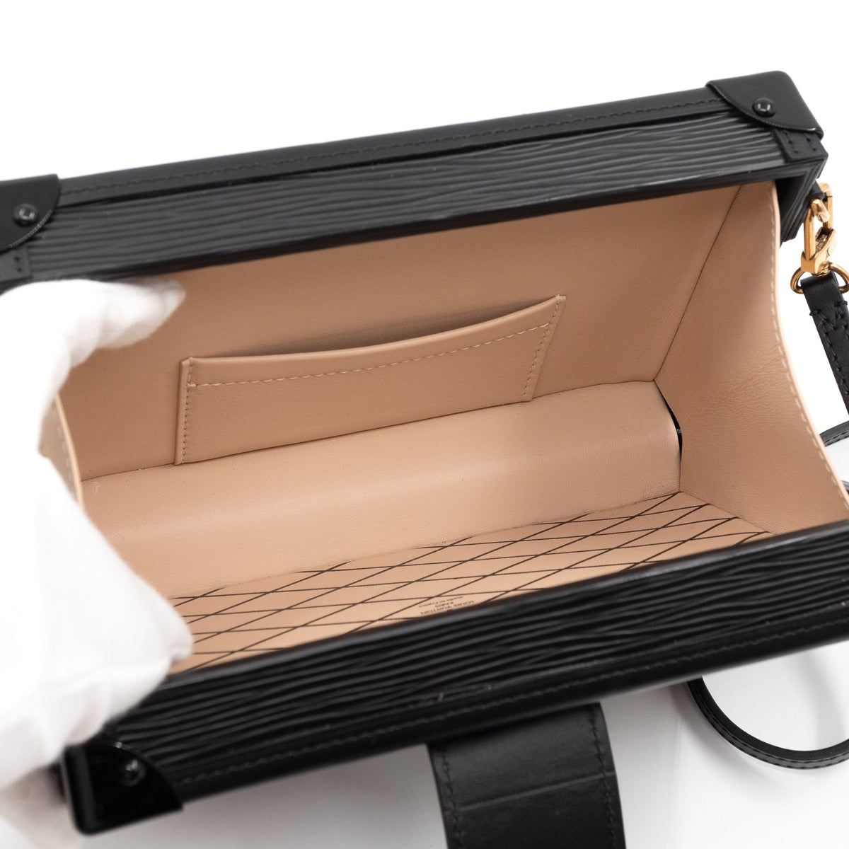 Louis-vuitton Petite Malle Epi Leather Black