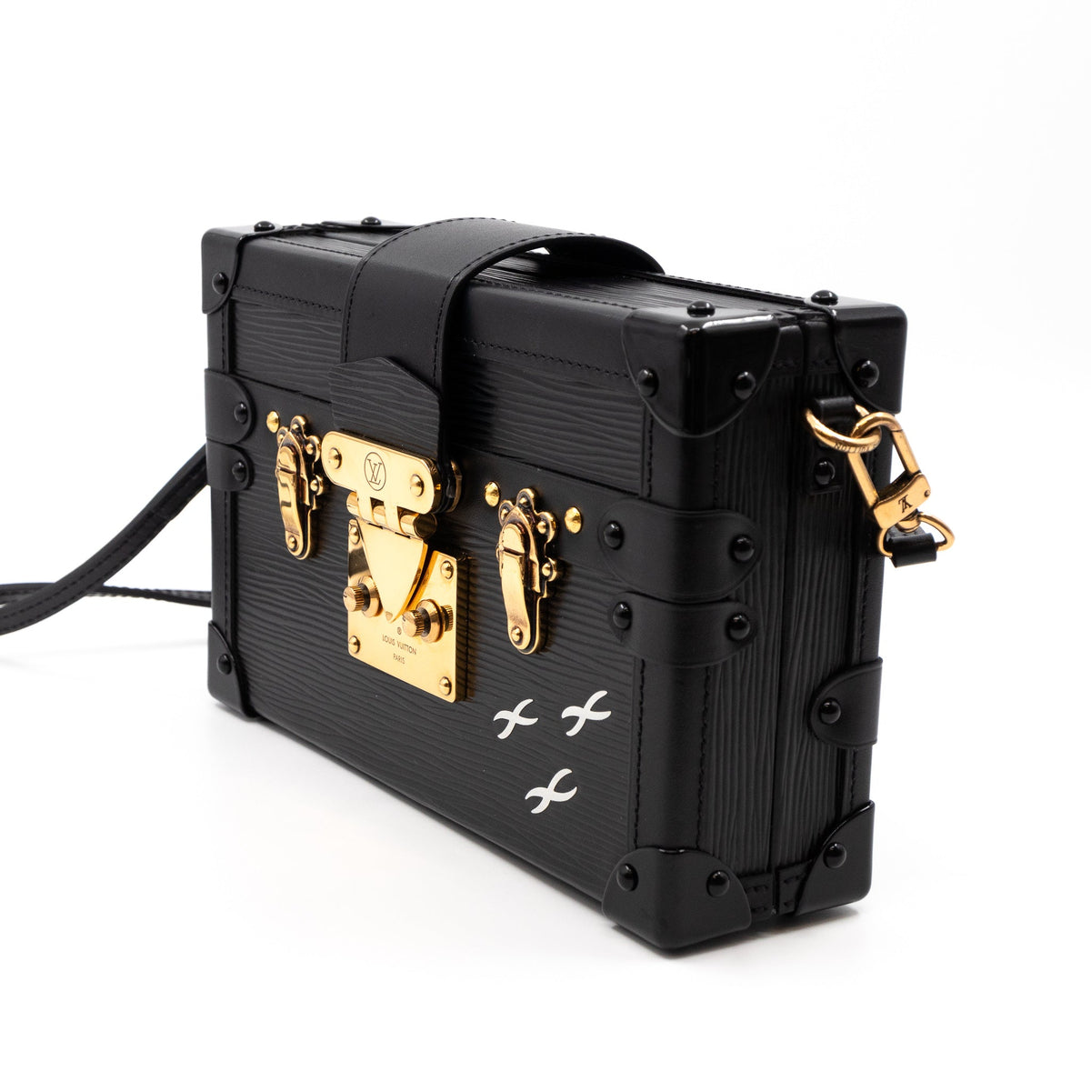 Louis-vuitton Petite Malle Epi Leather Black
