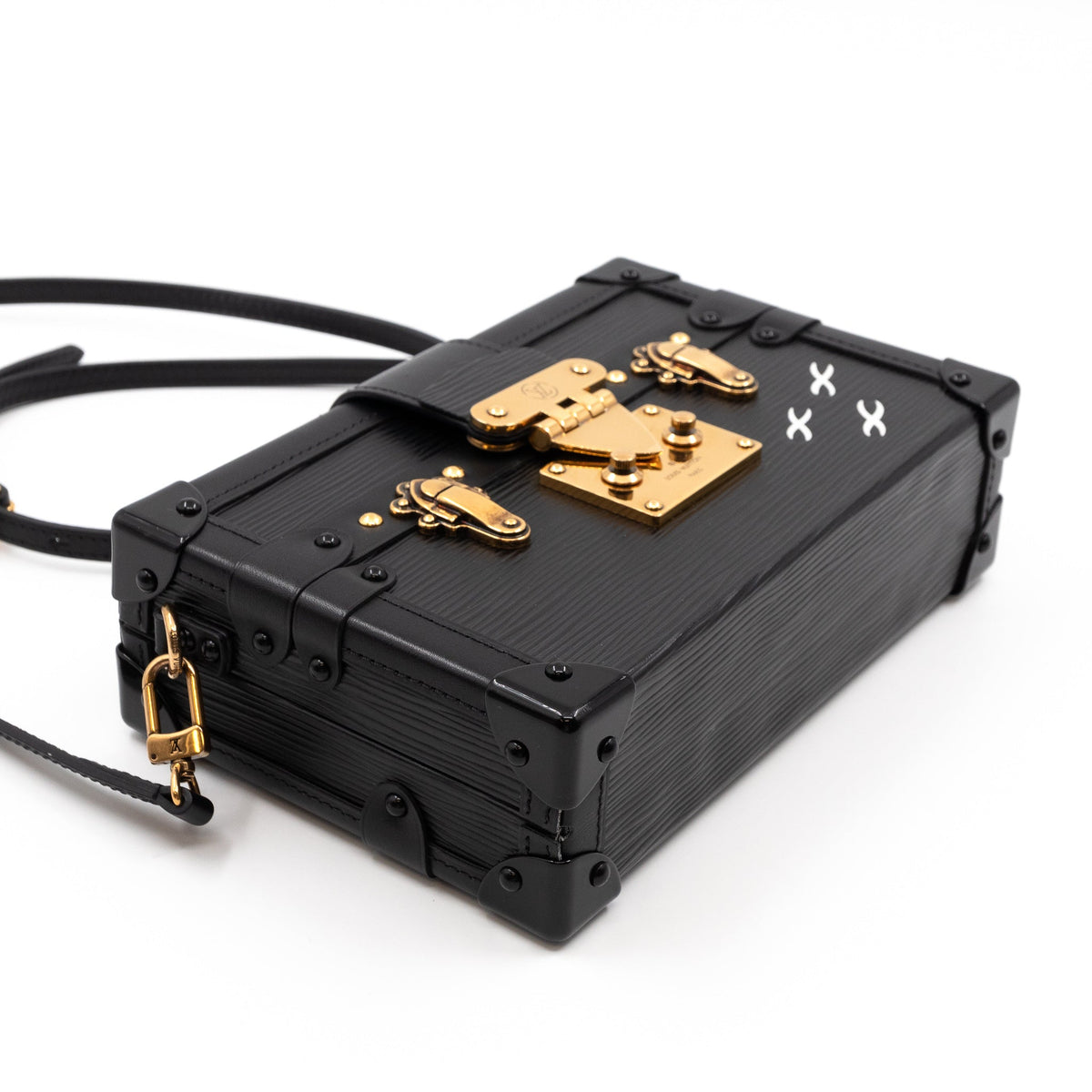Louis-vuitton Petite Malle Epi Leather Black