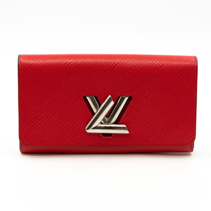 Twist Wallet Epi Leather Red