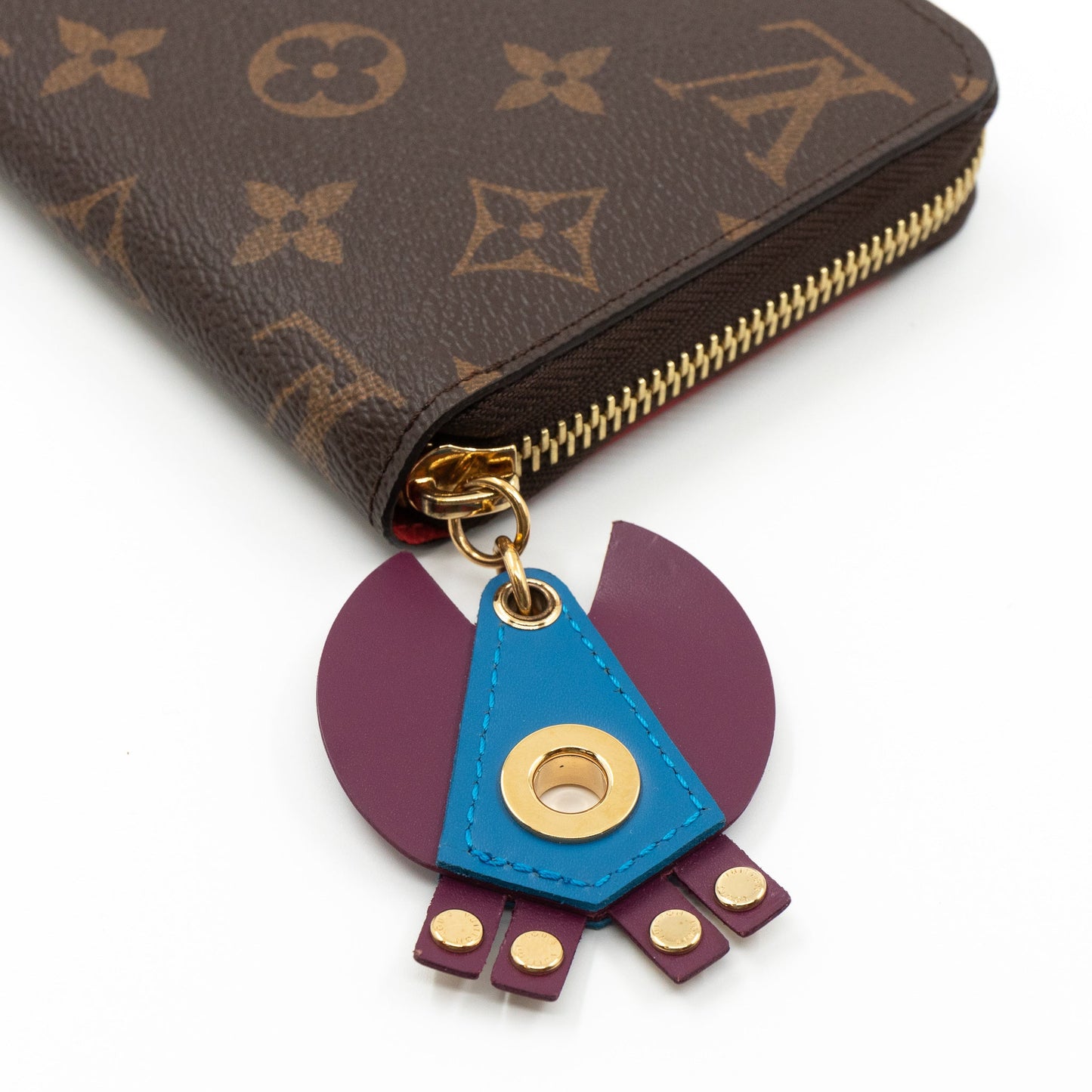 Louis-vuitton Zippy Wallet Flamingo Monogram Totem