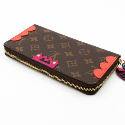 Louis-vuitton Zippy Wallet Flamingo Monogram Totem