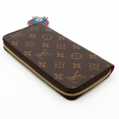 Louis-vuitton Zippy Wallet Flamingo Monogram Totem