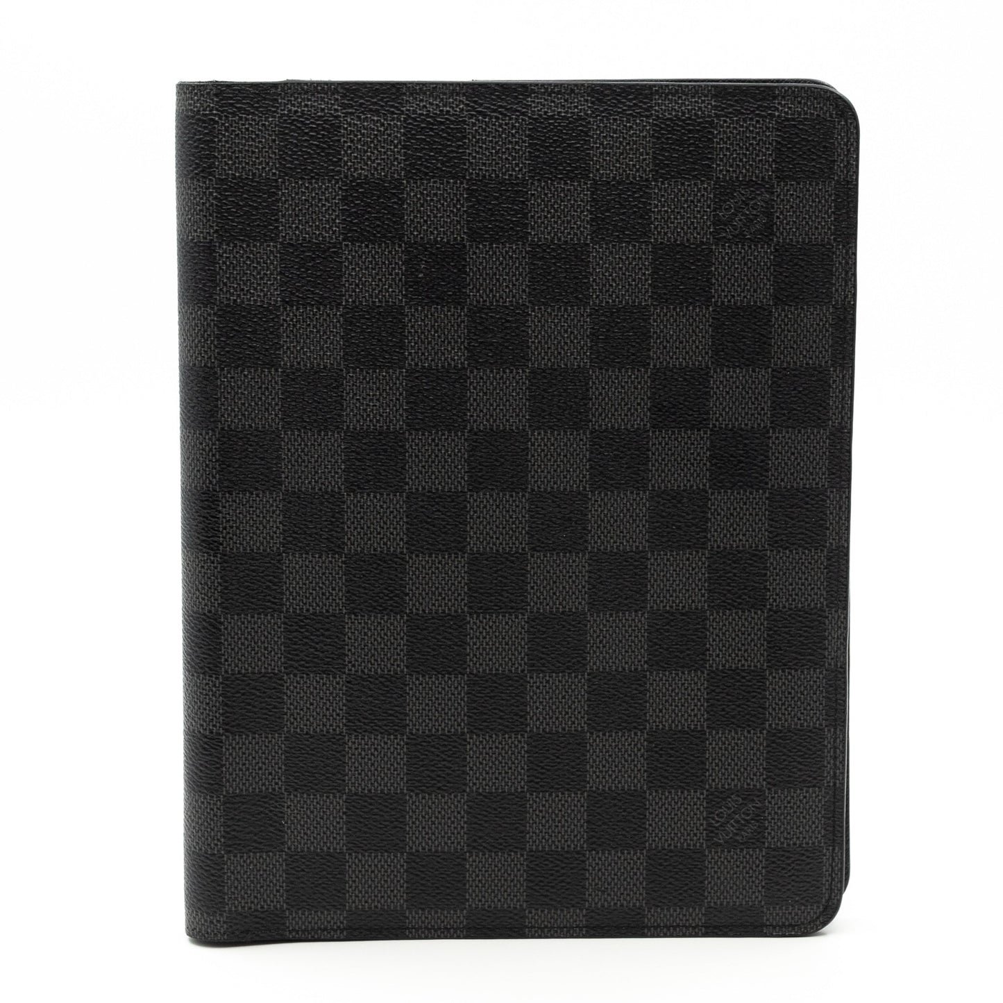 Louis-vuitton Desk Agenda Cover Damier Graphite
