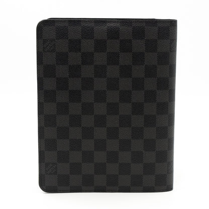 Louis-vuitton Desk Agenda Cover Damier Graphite