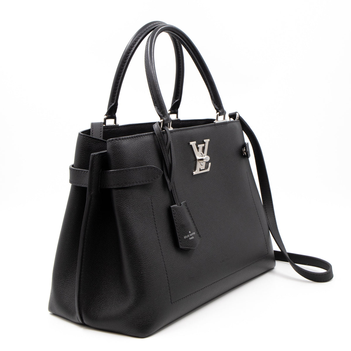 Louis-vuitton Lockme Day Black Leather
