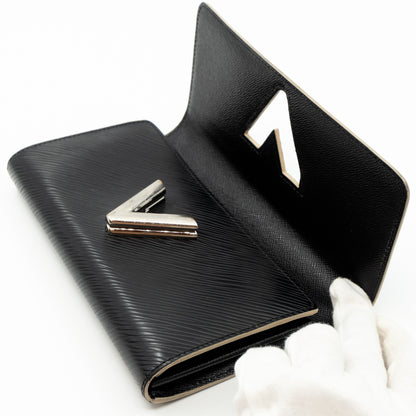 Louis-vuitton Twist Wallet Epi Leather World Tour