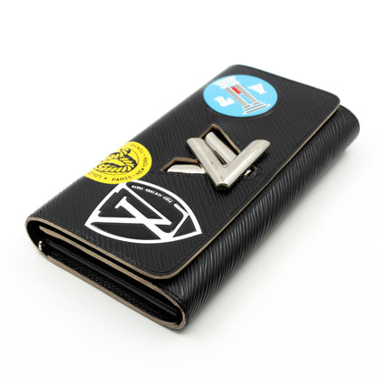 Louis-vuitton Twist Wallet Epi Leather World Tour
