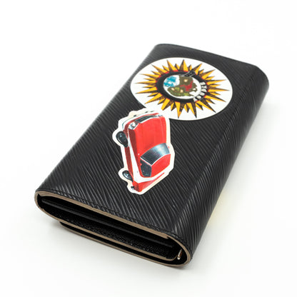 Louis-vuitton Twist Wallet Epi Leather World Tour