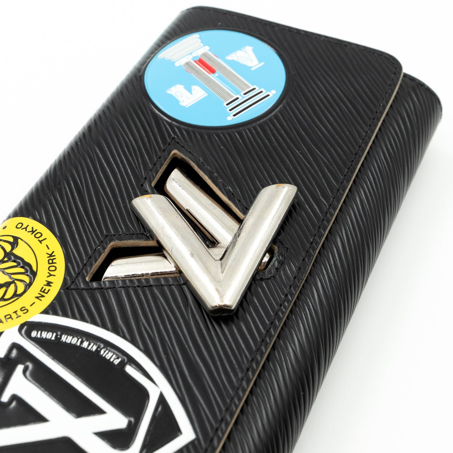 Louis-vuitton Twist Wallet Epi Leather World Tour