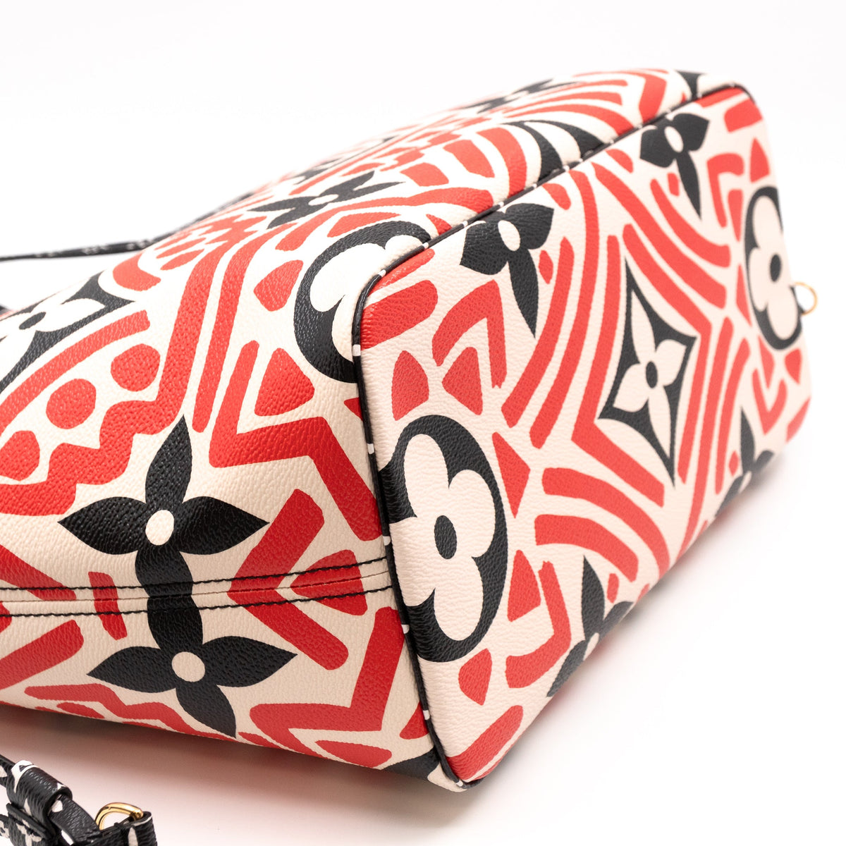 Louis-vuitton Neverfull MM Crafty Cream & Red