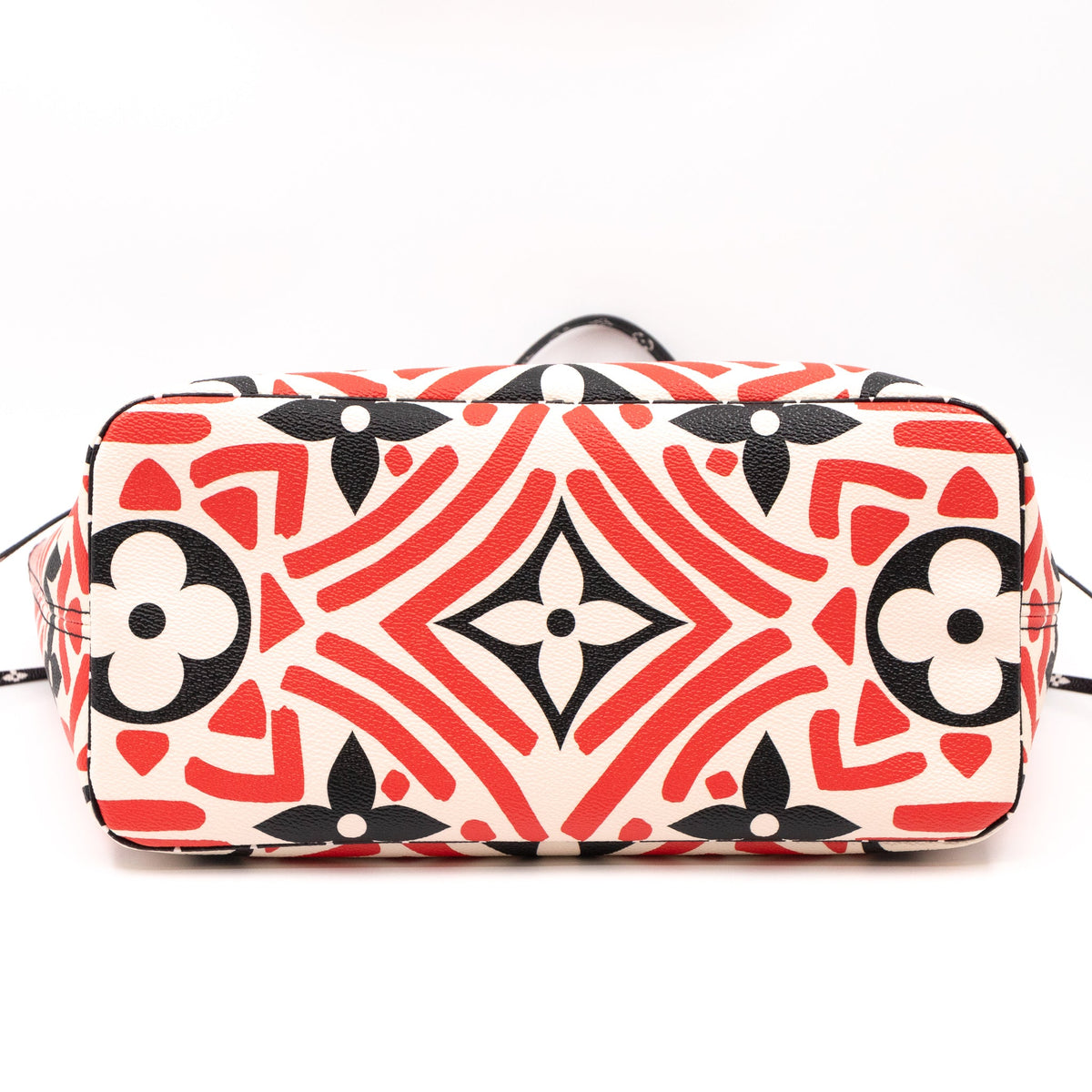 Louis-vuitton Neverfull MM Crafty Cream & Red