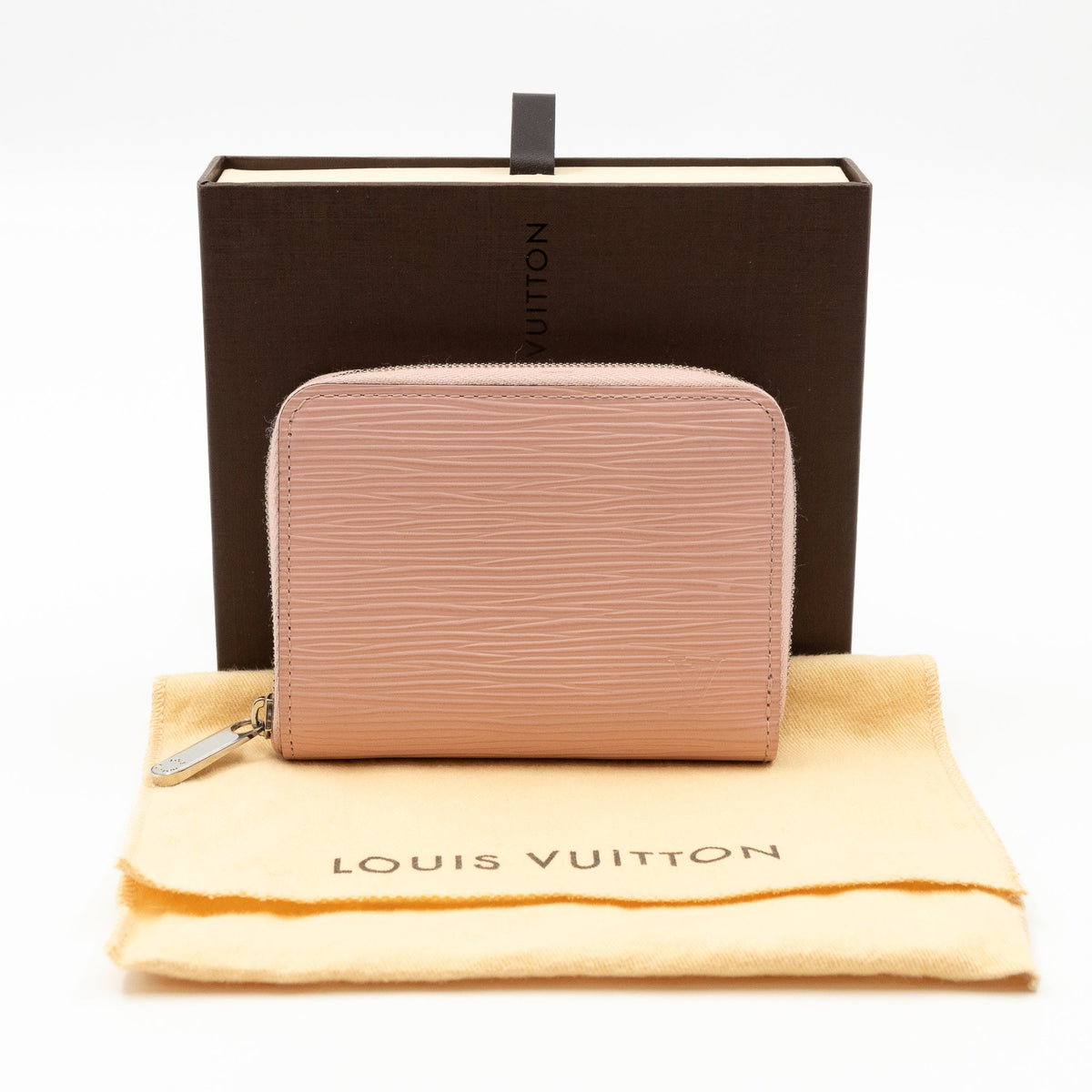 Louis-vuitton Zippy Coin Purse Epi Leather Rose