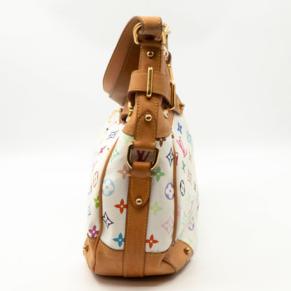 Louis-vuitton Greta Multicolore White