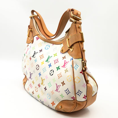 Louis-vuitton Greta Multicolore White
