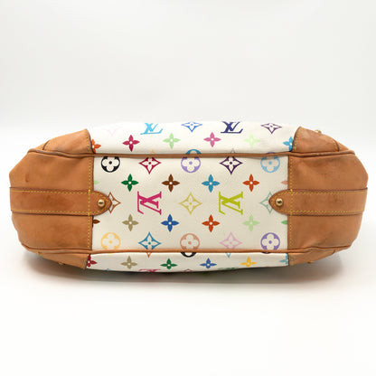 Louis-vuitton Greta Multicolore White