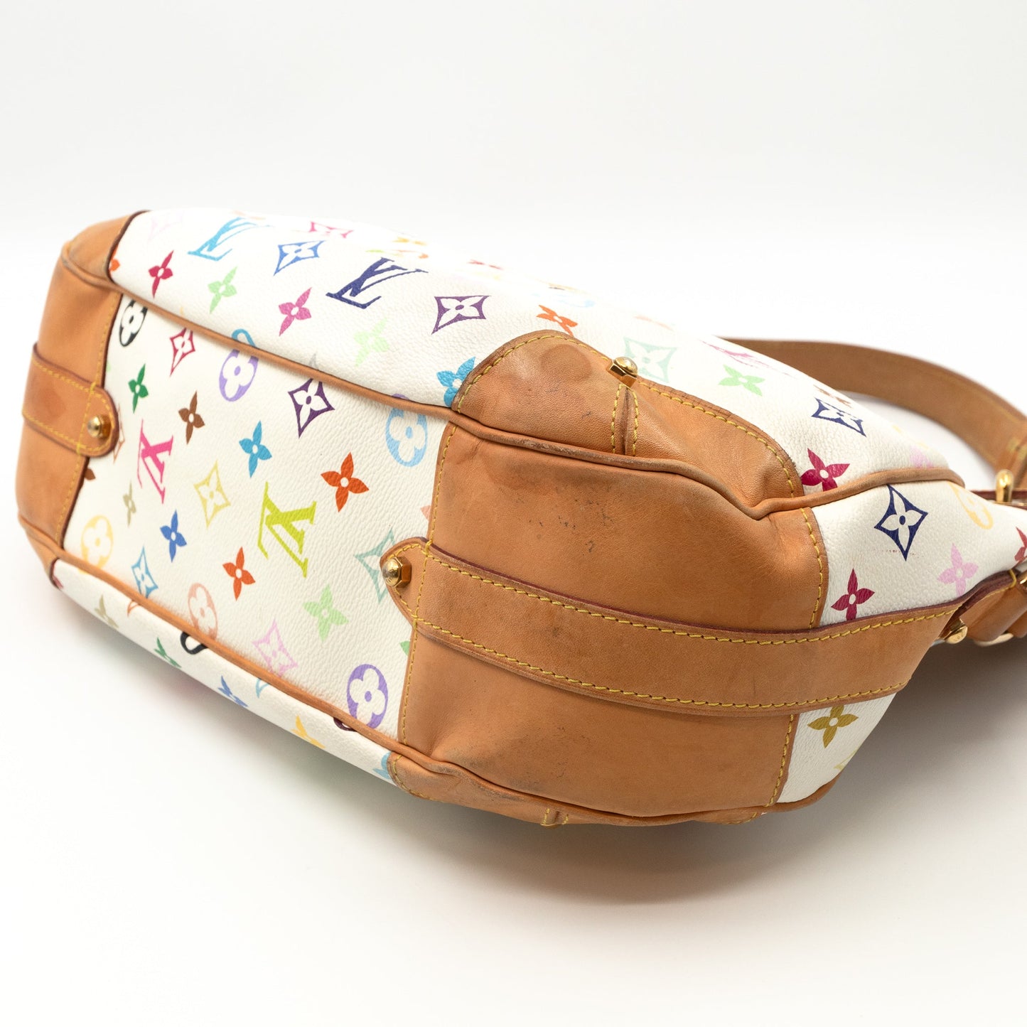 Louis-vuitton Greta Multicolore White