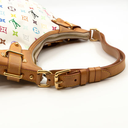 Louis-vuitton Greta Multicolore White