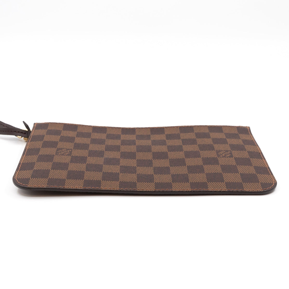 Louis-vuitton Neverfull Pochette Damier Ebene Rose Ballerine