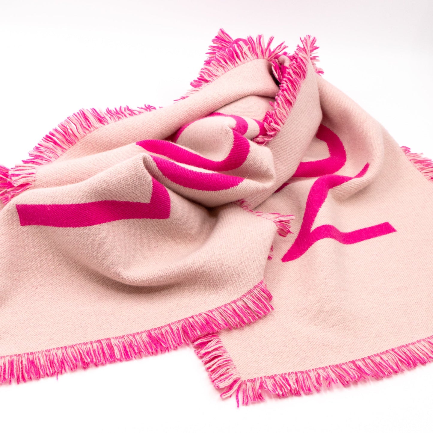 Louis-vuitton Team Louis Scarf Rose Pink