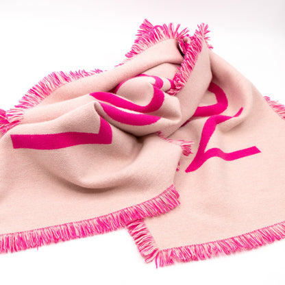 Louis-vuitton Team Louis Scarf Rose Pink