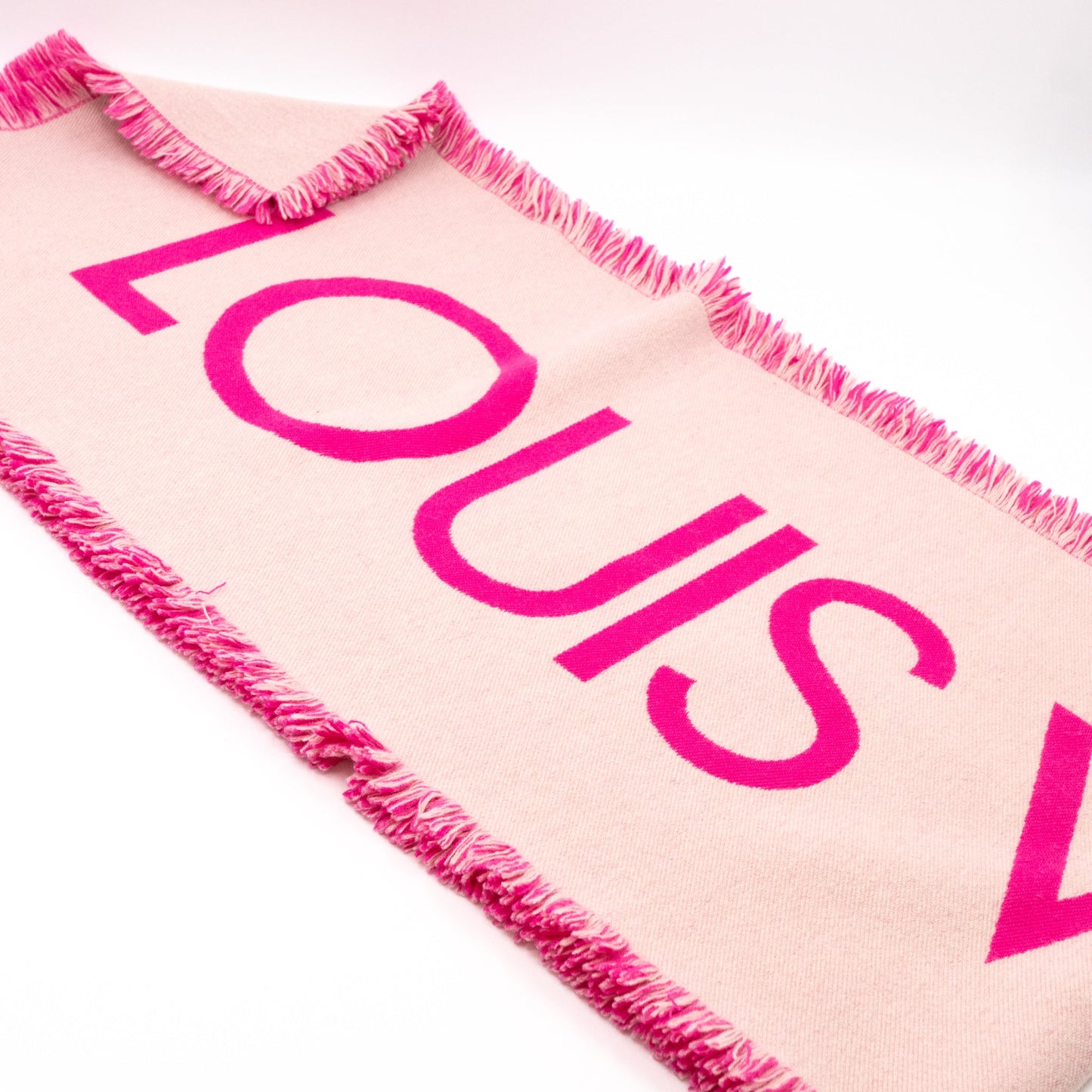Louis-vuitton Team Louis Scarf Rose Pink