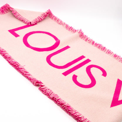 Louis-vuitton Team Louis Scarf Rose Pink