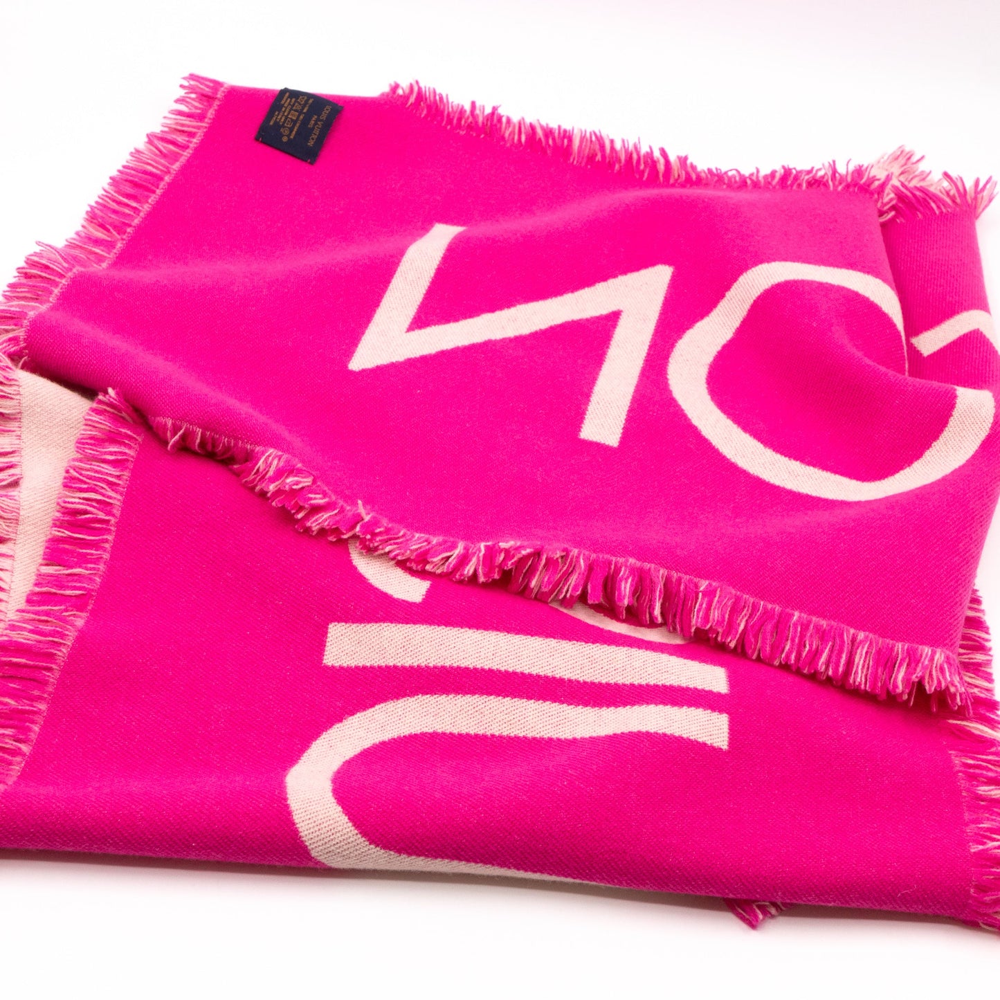 Louis-vuitton Team Louis Scarf Rose Pink