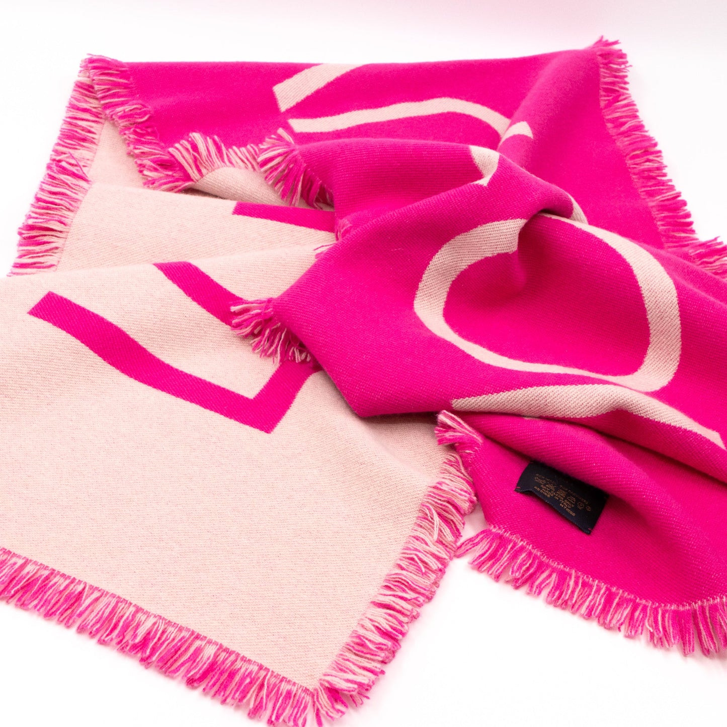 Louis-vuitton Team Louis Scarf Rose Pink
