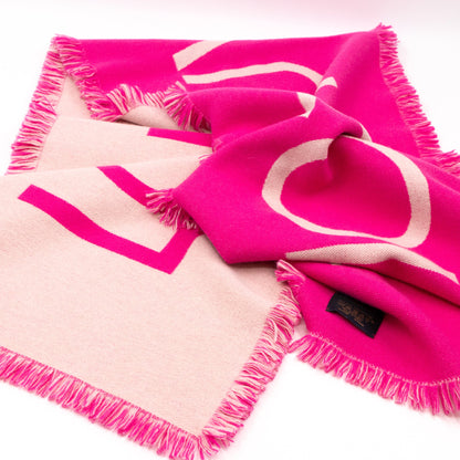 Louis-vuitton Team Louis Scarf Rose Pink